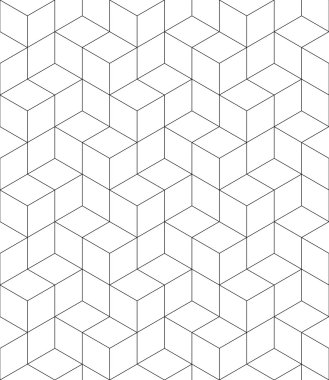 Rhythmic contrast textured endless pattern