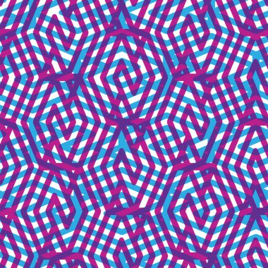 Geometrik dağınık çizgili seamless modeli