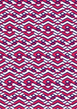 Parlak ritmik dokulu sonsuz desen