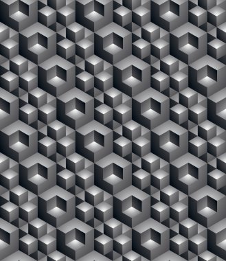 Tek renkli soyut geometrik seamless modeli