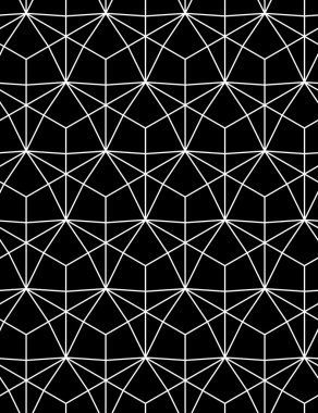 Tek renkli soyut geometrik seamless modeli