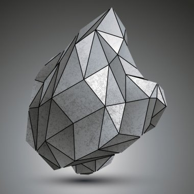 Deformed technology zink object