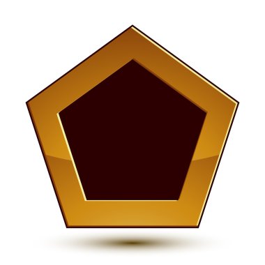 Aristocratic golden shield