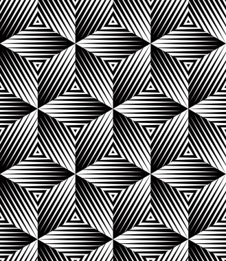 Hayali soyut geometrik seamless modeli.