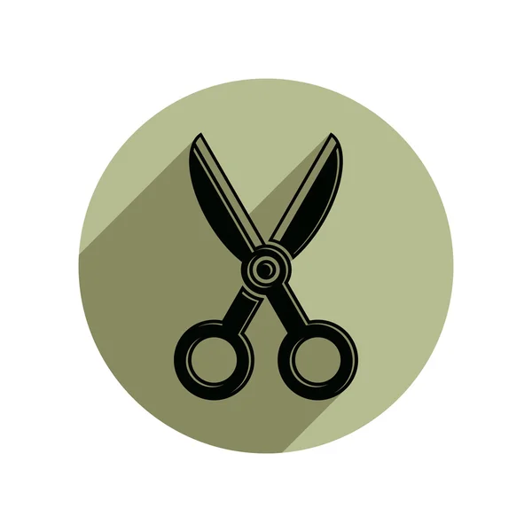 Символ простых ножниц — стоковый вектор