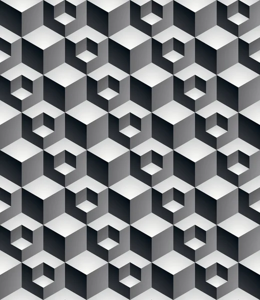 Regelbundna kontrast texturerat oändliga mönster — Stock vektor