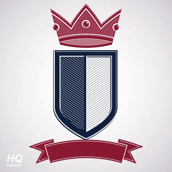 Heraldic royal coronet — Stock Vector