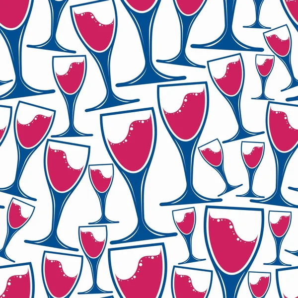 Winery theme seamless pattern — Stock Vector