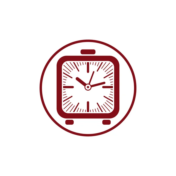 Icono elegante conceptual de tiempo — Archivo Imágenes Vectoriales