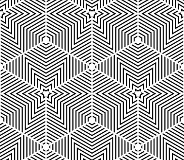 Soyut geometrik dikişsiz desen