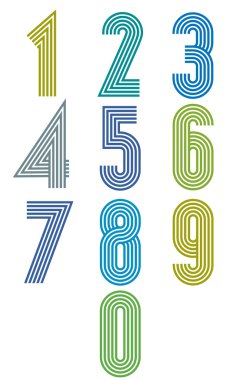 funky numbers set.