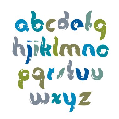 Akrilik Alfabe harf seti