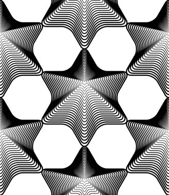 Grafik çizgileri ile sürekli desen