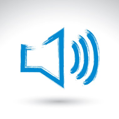 Hand drawn sound icon