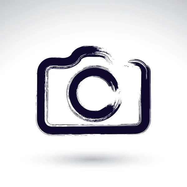 Digitális fényképezőgép ikon — Stock Vector