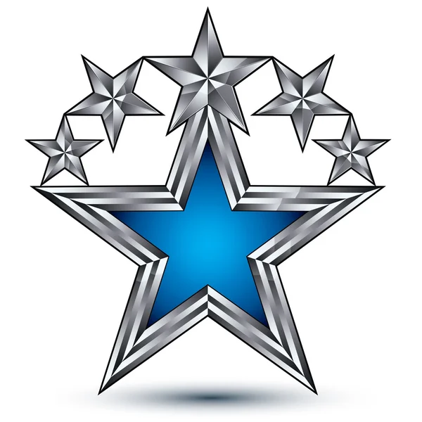 Royal blue star — 图库矢量图片