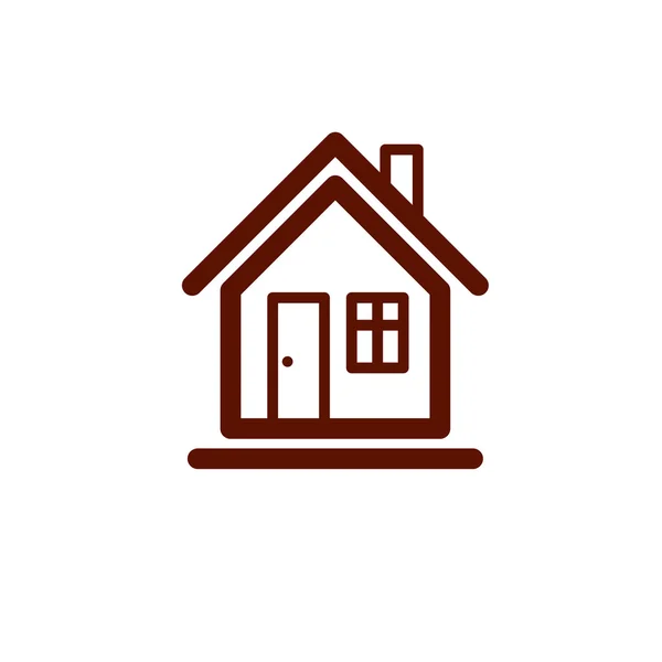 Abstraktní dům icon — Stockový vektor
