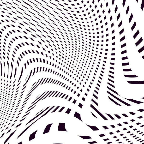 Geometrischer monochromer Hintergrund — Stockvektor