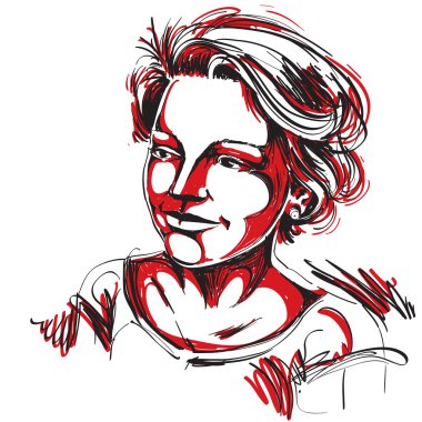 güzel romantik kadın