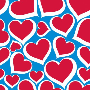 loving hearts pattern