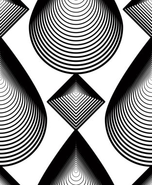 tek renkli çizgili sonsuz desen