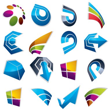 Multimedya işaretleri koleksiyonu