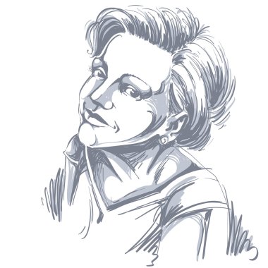 güzel kız portresi