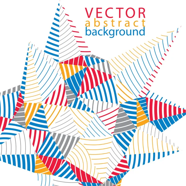 3D vecto abstract technology backdrop — Stock vektor