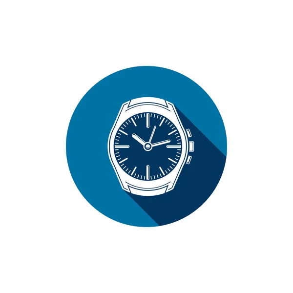 Grafické kapesní hodinky — Stockový vektor