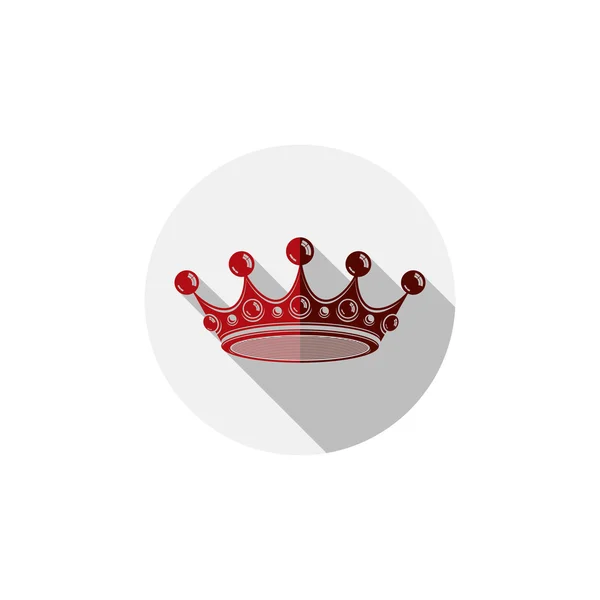 Rey icono corona — Archivo Imágenes Vectoriales