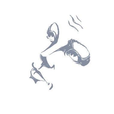 woman face black and white