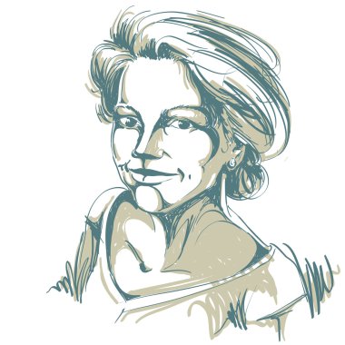 romantik genç kadın