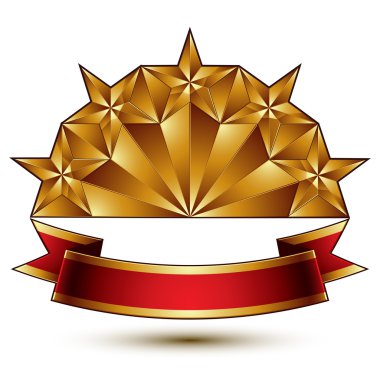 template with golden stars