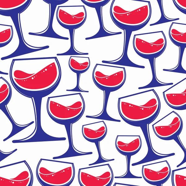 Winery theme seamless pattern — Stock Vector