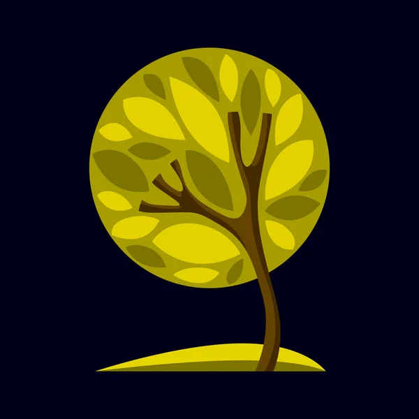 Fairy tree icon — Stockvector