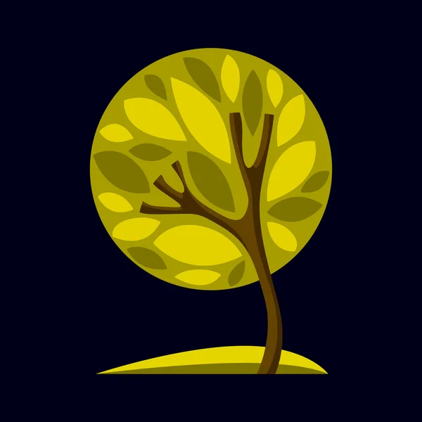 Fairy tree icon — Stockový vektor