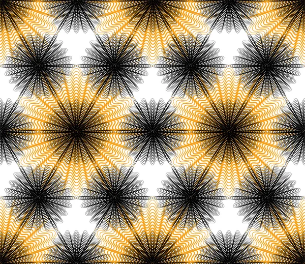 Bunte illusive abstrakte nahtlose Muster — Stockvektor