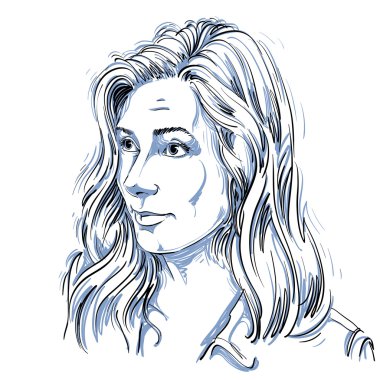 Delicate doubting woman with wrinkles
