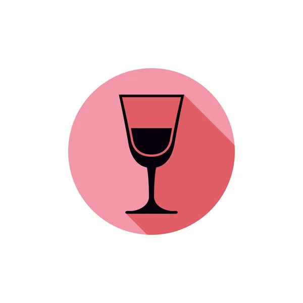 Champagne goblet icon — Stock Vector