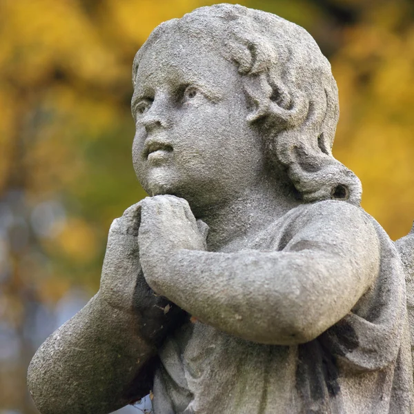 Figura de um anjo orante — Fotografia de Stock