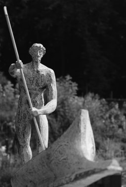 Charon - nehir styx genelinde ölülerin ruhları taşıyıcı 