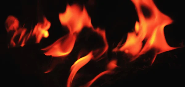 Fondo del fuego como símbolo del infierno y del infierno — Foto de Stock