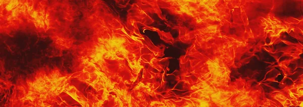 Background of fire as a symbol of hell and inferno — Stock Photo, Image