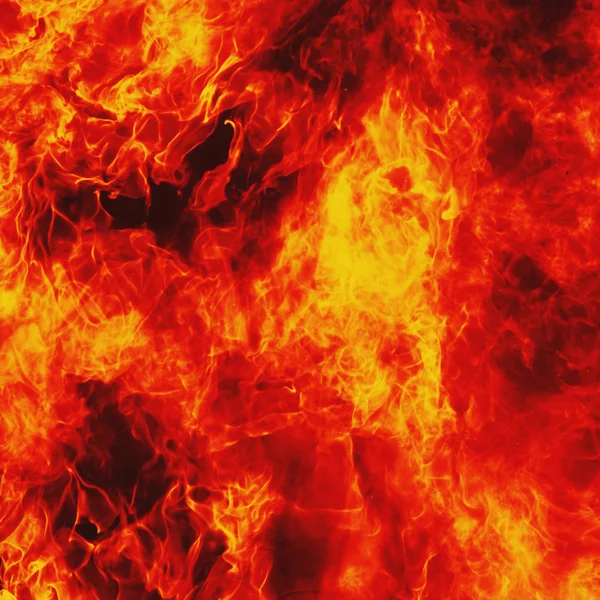 地獄と地獄の象徴としての火の背景 — ストック写真