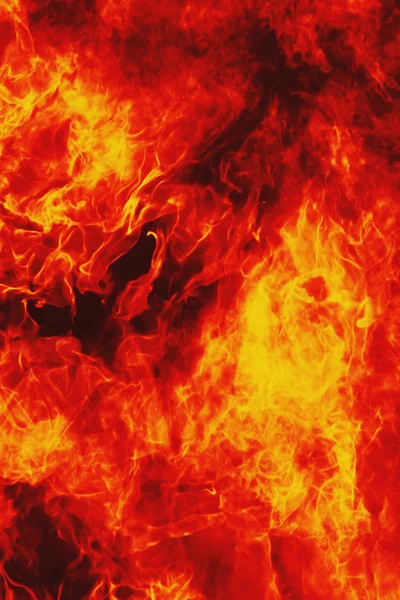 Background of fire as a symbol of hell and inferno — Stock Photo, Image