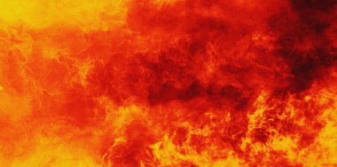 background of fire as a symbol of hell and inferno clipart