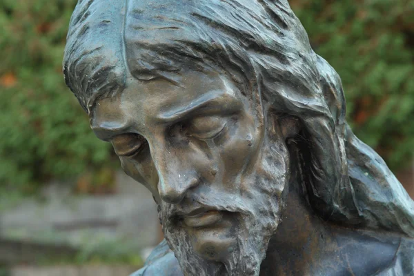 Lidanden Jesus Kristus (staty fragment religion) — Stockfoto