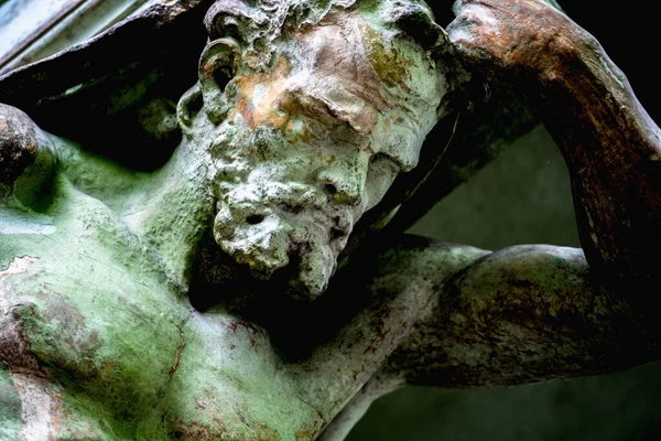 Griekse Romeinse Mythologie God Van Smeden Smeden Hephaestus Horizontaal Beeld — Stockfoto