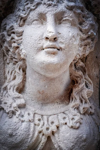 Olimpiai Istennő Baeuty Szerelem Antik Mitológia Aphrodite Vénusz Ősi Szobor — Stock Fotó