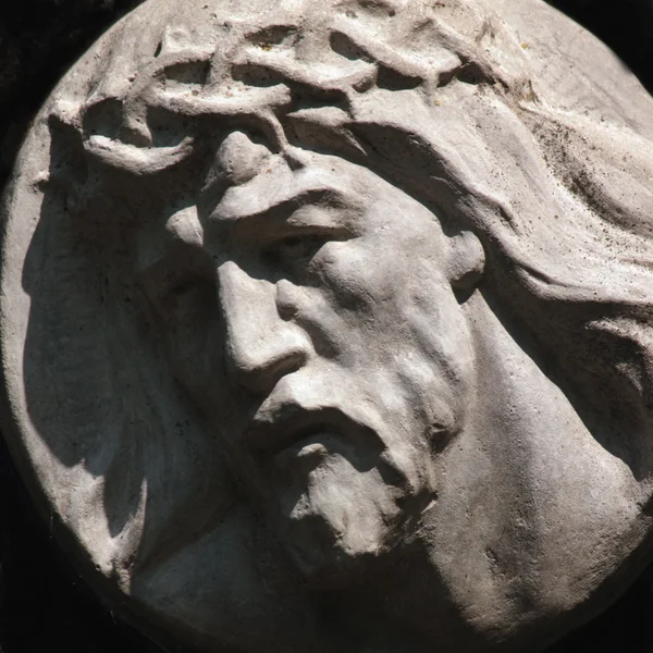 Ο Ιησούς Χριστός στεφάνι από αγκάθια στο — Φωτογραφία Αρχείου